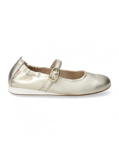 ballerine confort femme Mephisto BELLE cuir métallisé