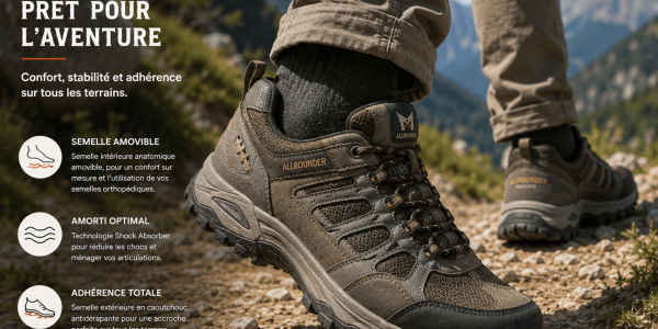 Chaussures de randonnée légère homme : le guide pour marcher sans contrainte